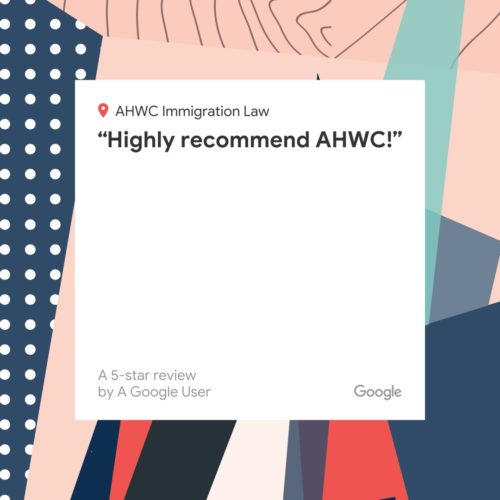 Highly Recommend AHWC